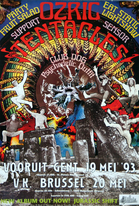 Ozric Tentacles and Senser live in Brussels